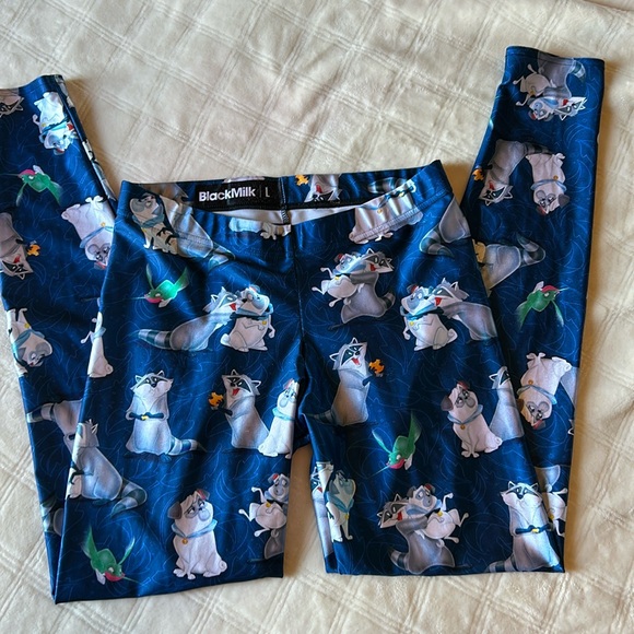 Disney’s Pocahontas Meeko And Friends Leggings, Blackmilk Size Large - Picture 3 of 6